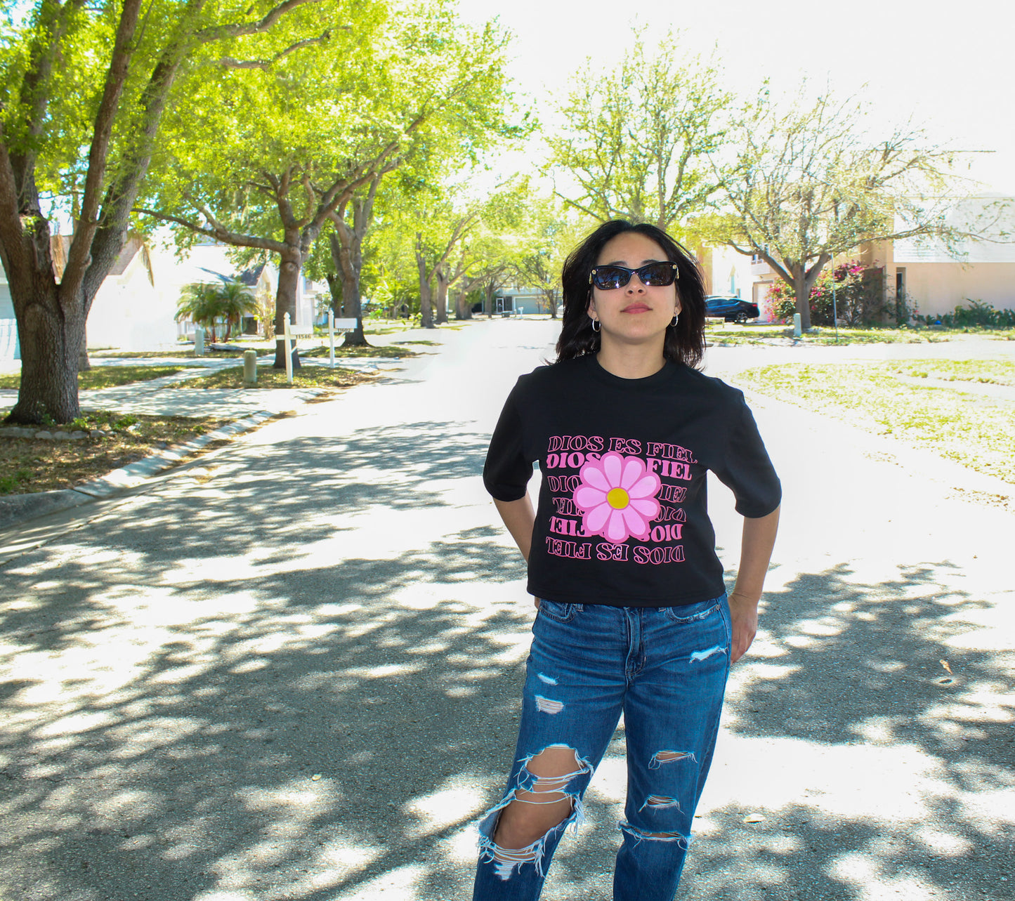 Dios Es Fiel Crop-Top