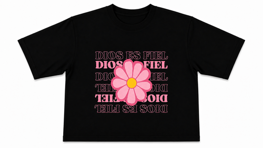 Crop Top “Dios Es Fiel”