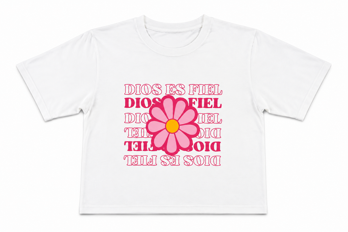 Crop Top “Dios Es Fiel”